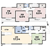 戸建間取図（4LDK・フォント変更）