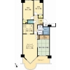 マンション間取図（3LDK）